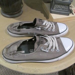 CONVERSE All Star SNEAKERS gray ELASTIC BACK